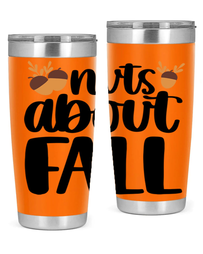 Nuts About Fall 503#- fall- Tumbler
