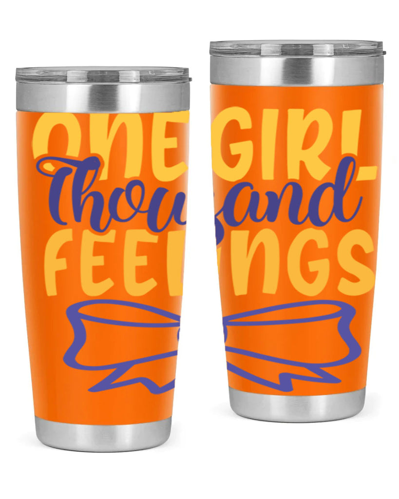 One Girl Thousand Feelings Style 208#- baby- tumbler