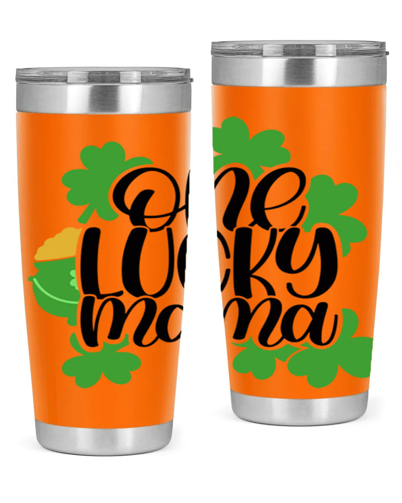 One Lucky Mama Style 42#- St Patricks Day- Tumbler