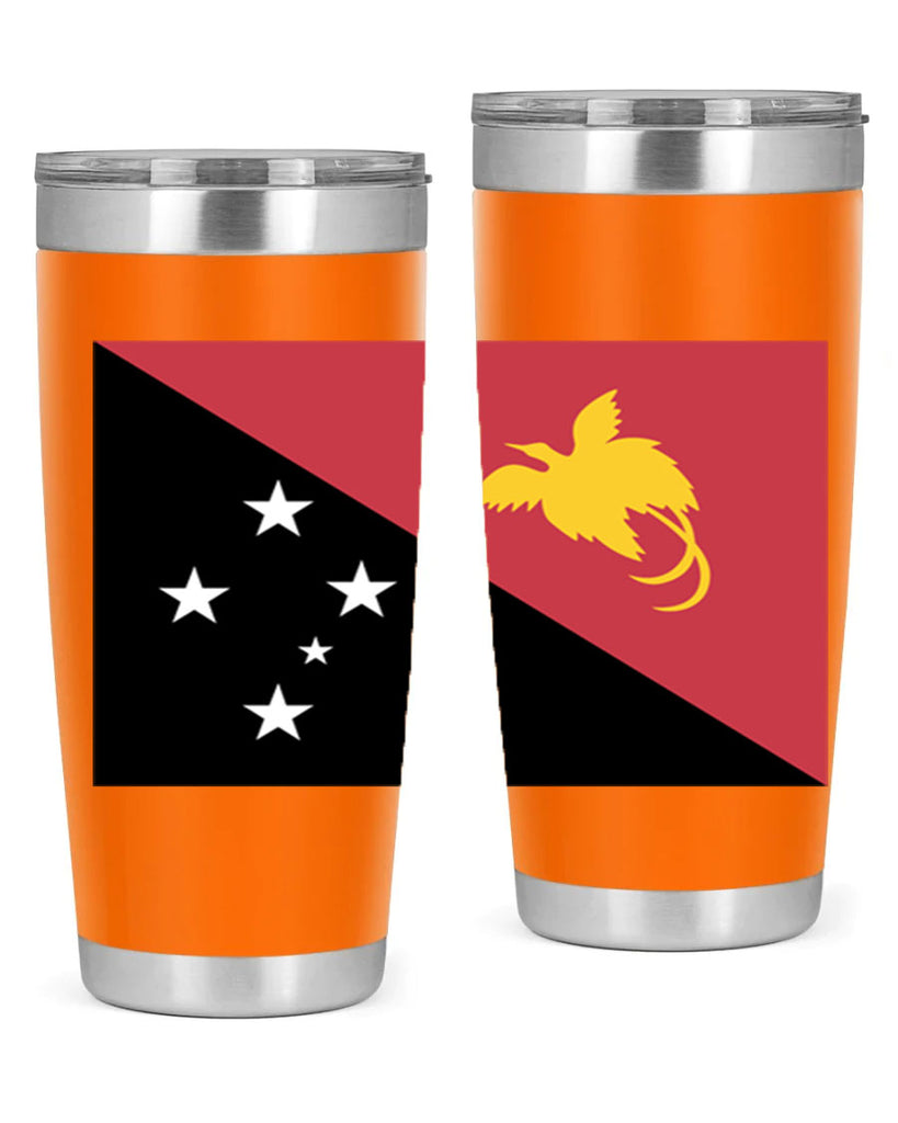 Papua New Guinea 62#- world flags- Tumbler