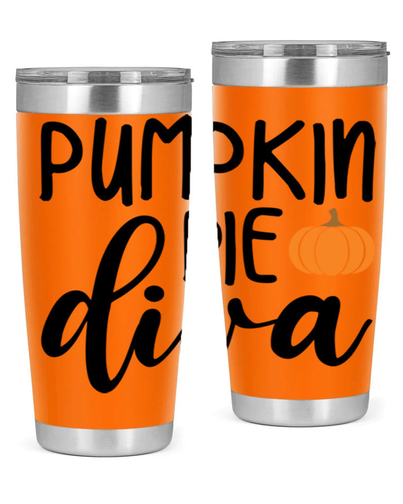 Pumpkin Pie Diva 532#- fall- Tumbler