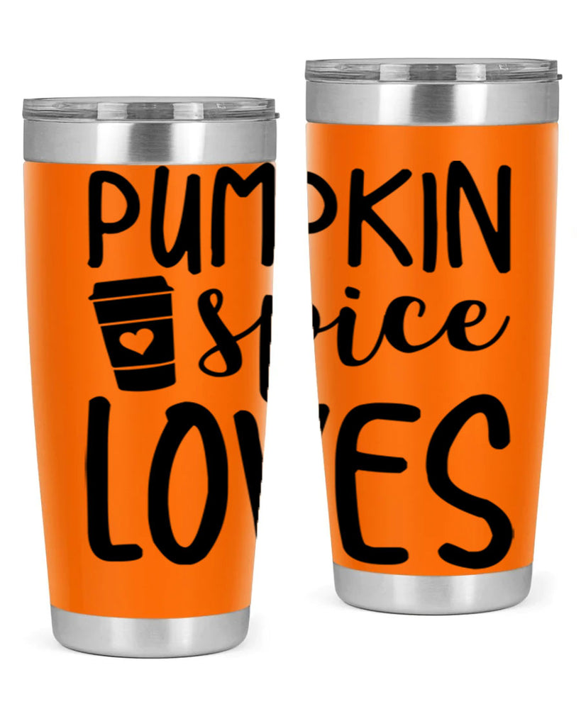 Pumpkin Spice Loves 555#- fall- Tumbler