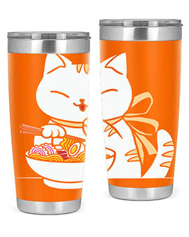 Ramen Cat Kawaii Anime Tee Japanese 280#- anime- Tumbler