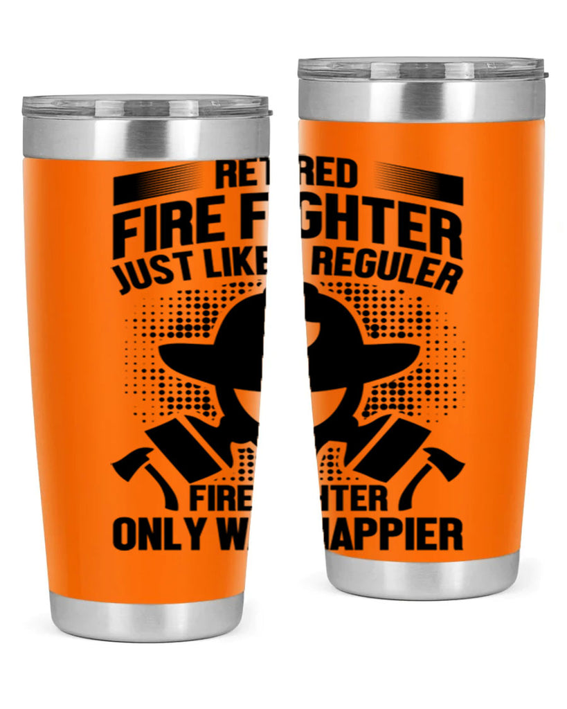 Retired fire Style 40#- fire fighter- tumbler