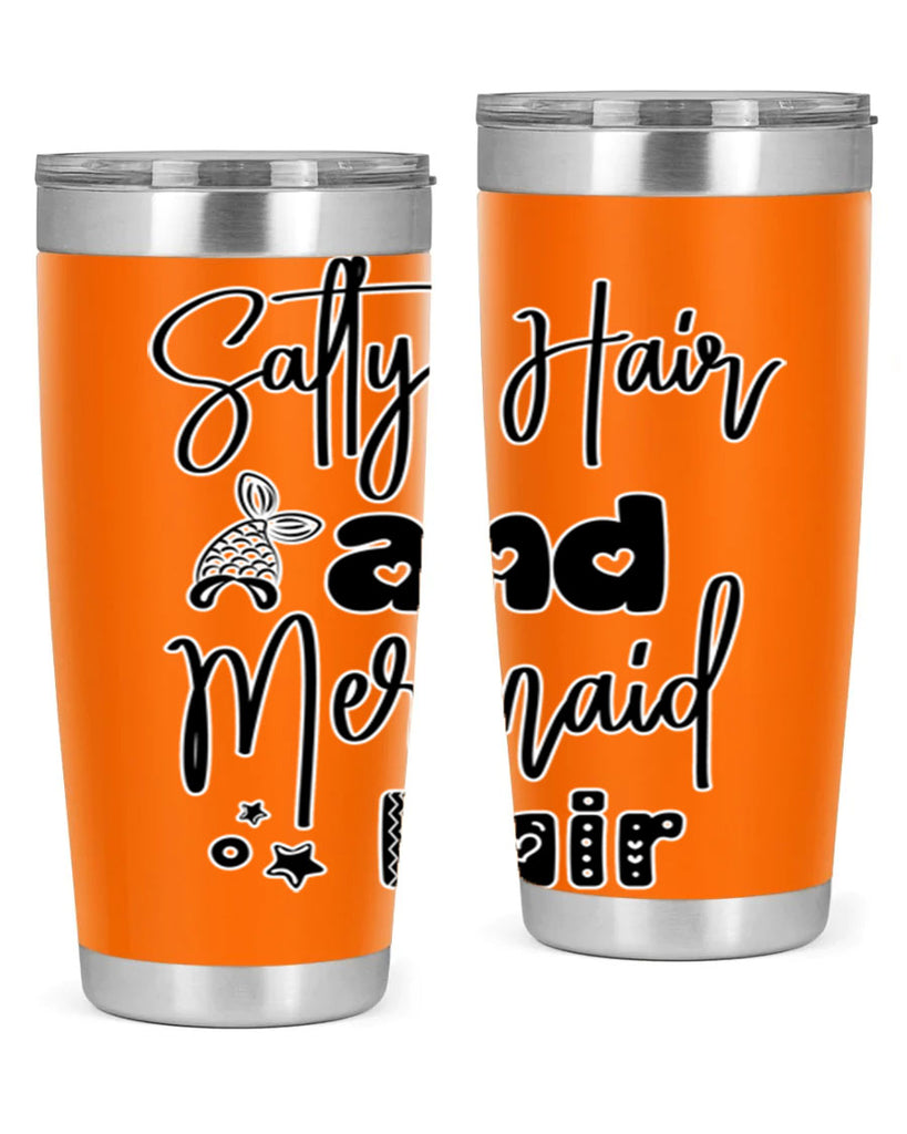 Salty Hair and Mermaid Hair 572#- mermaid- Tumbler