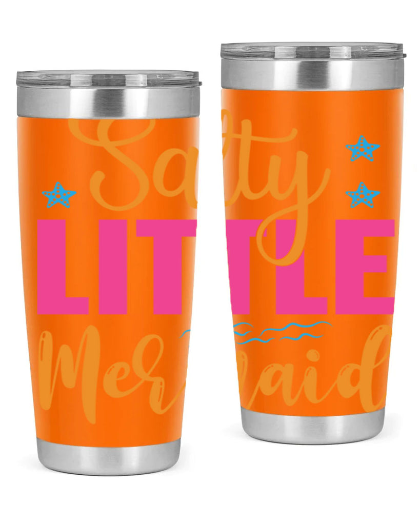 Salty Little Mermaid Design 574#- mermaid- Tumbler