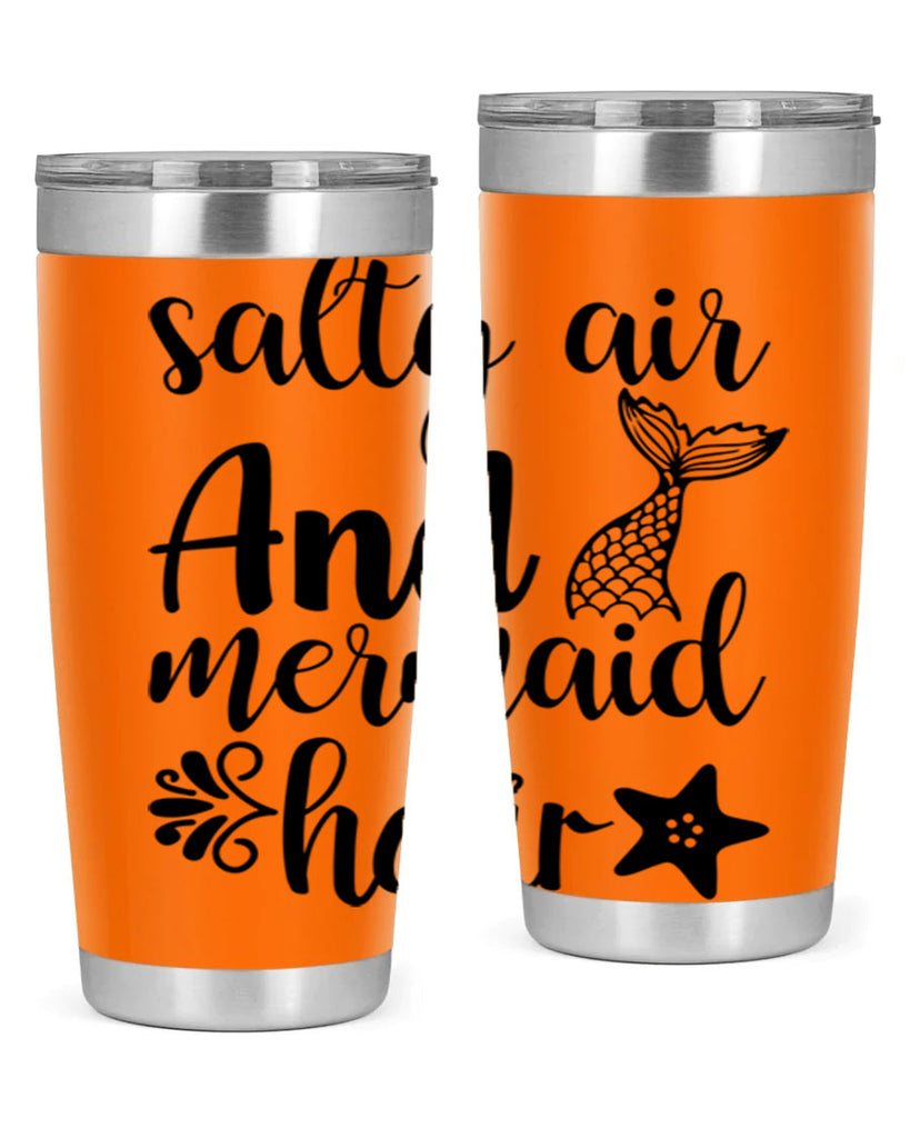 Salty air and mermaid hair 568#- mermaid- Tumbler