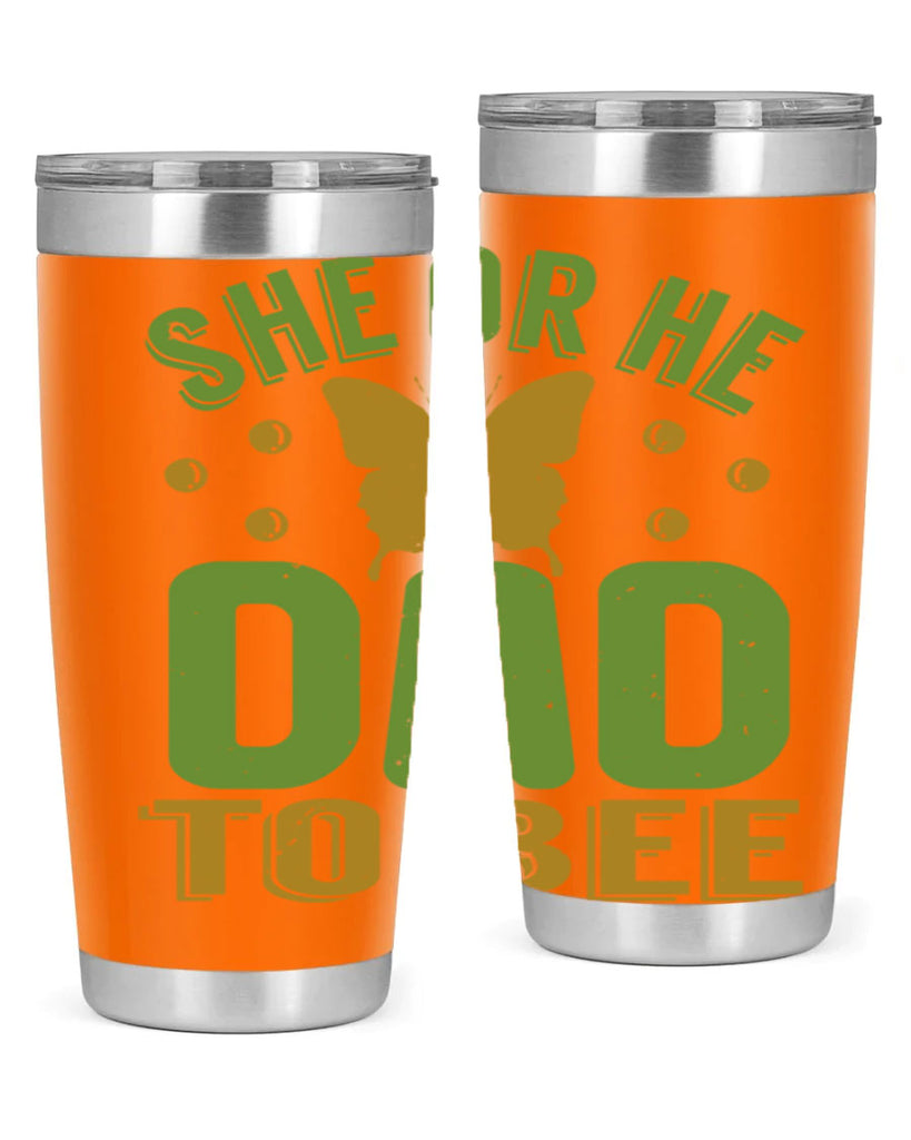 She or He Dad to bee Style 172#- baby- tumbler