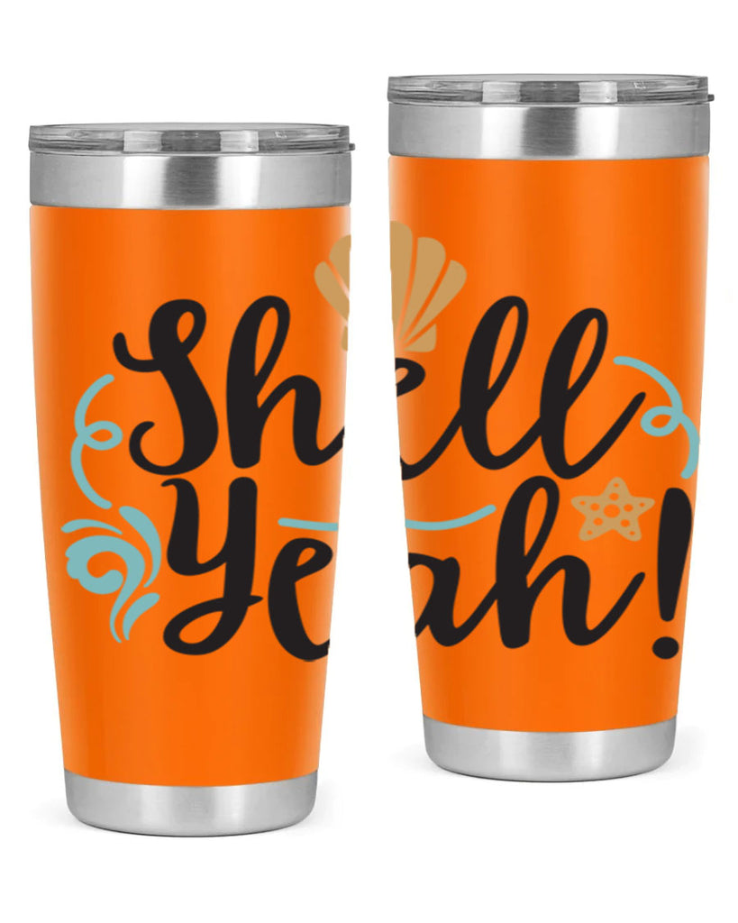 Shell Yeah 592#- mermaid- Tumbler