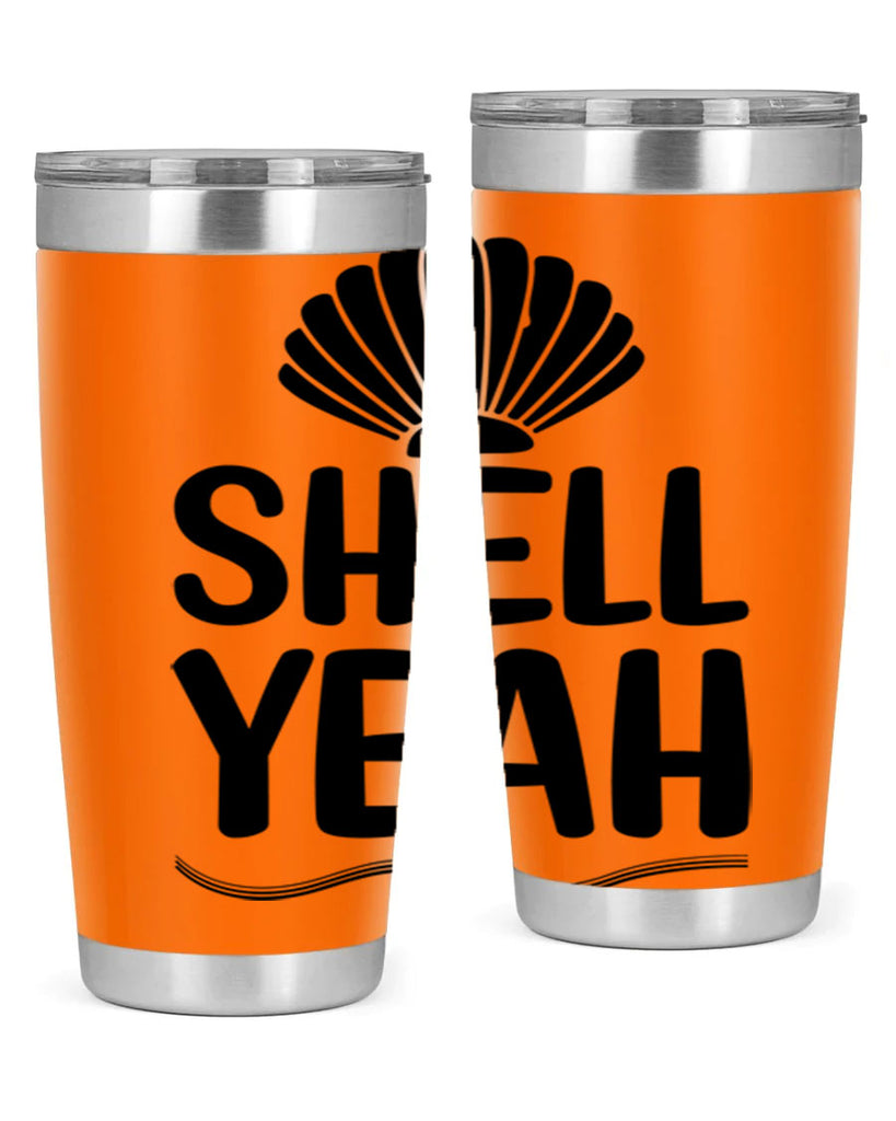 Shell yeah 597#- mermaid- Tumbler