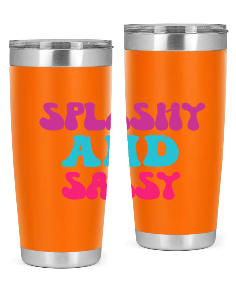 Splashy And Sassy 622#- mermaid- Tumbler