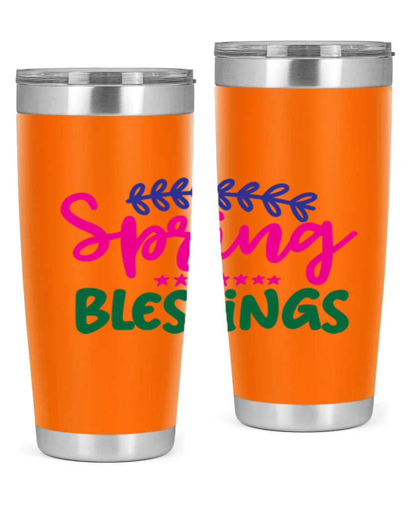 Spring Blessings 419#- spring- Tumbler