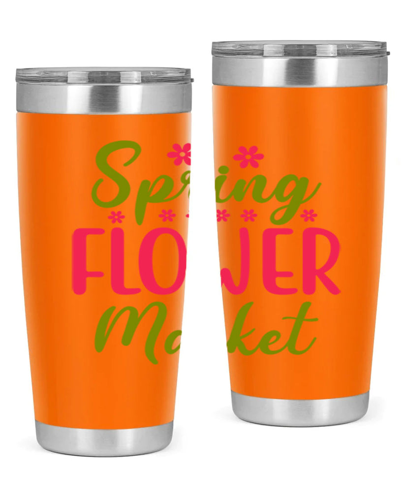 Spring Flower Market 423#- spring- Tumbler