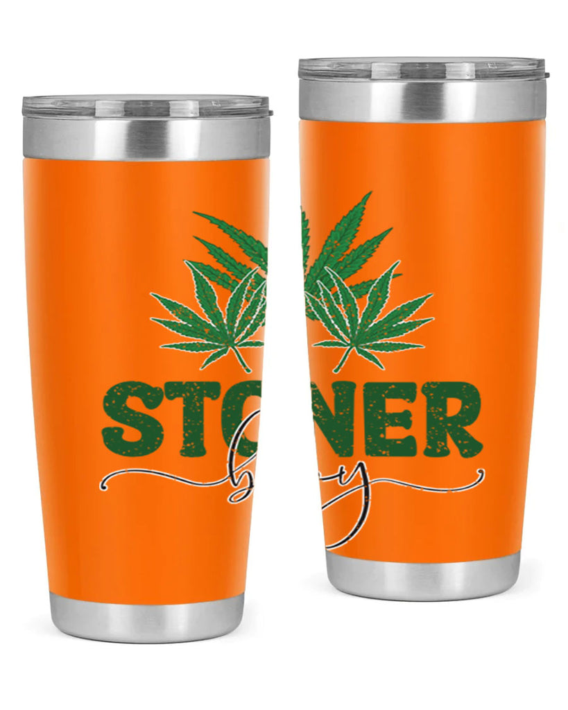 Stoner Baby Sublimation 261#- marijuana- Tumbler