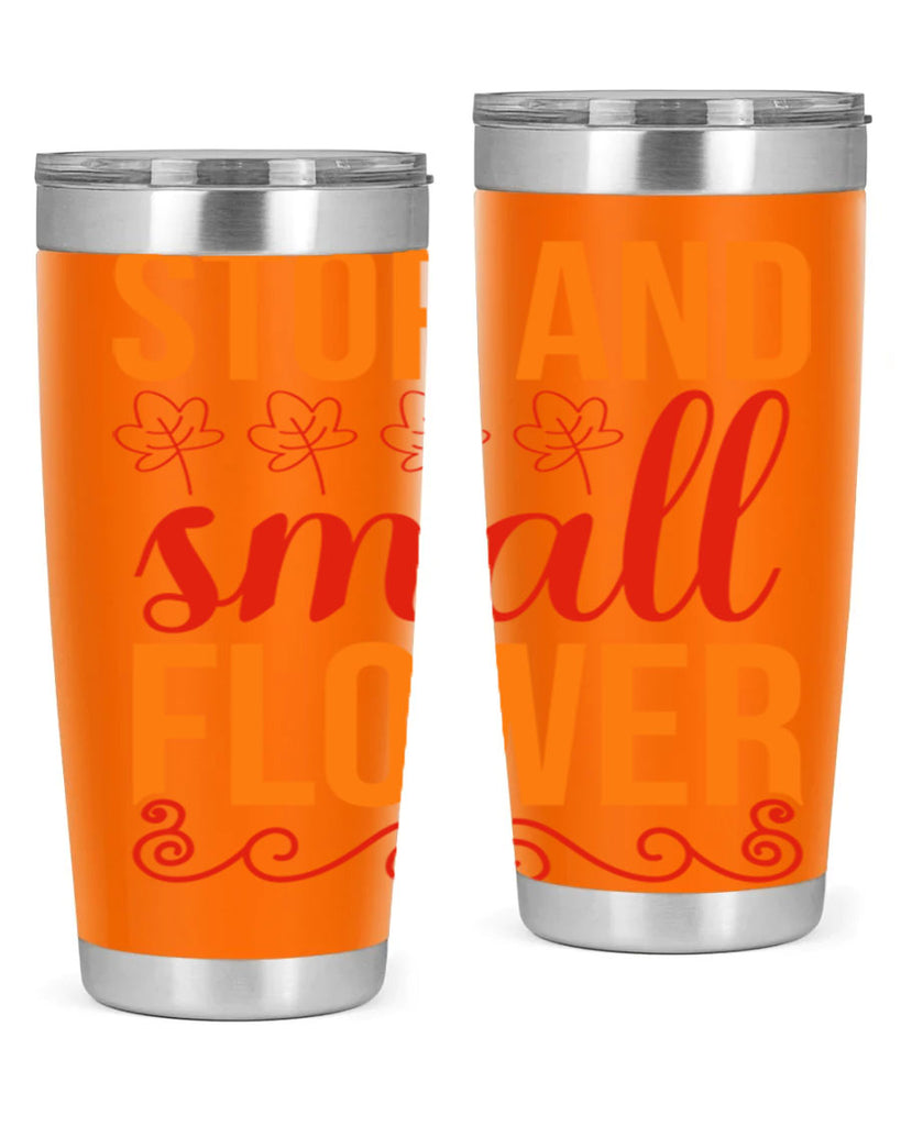 Stop and small flower 522#- spring- Tumbler