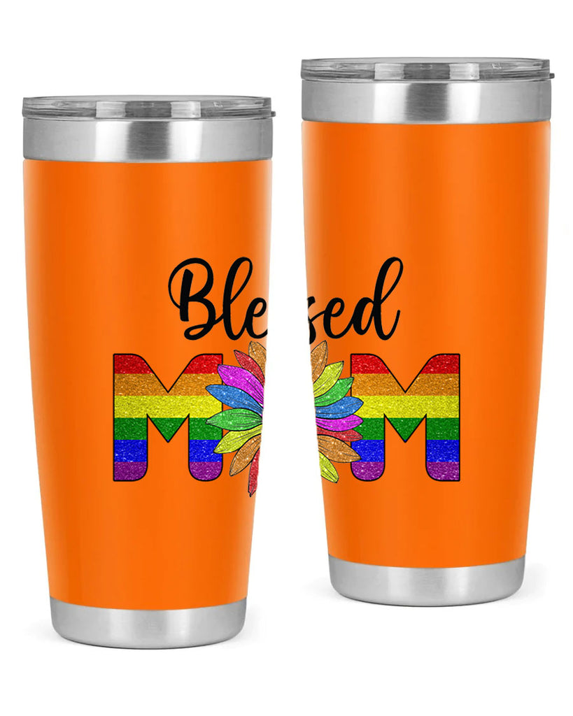 Sunflower Lgbt Blessed Mom  51#- lgbt- Tumbler