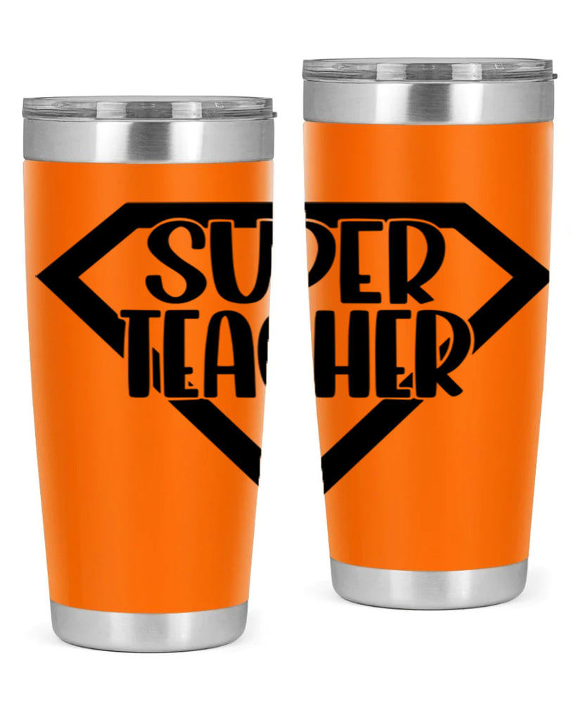 Super Teacher Style 55#- teacher- tumbler