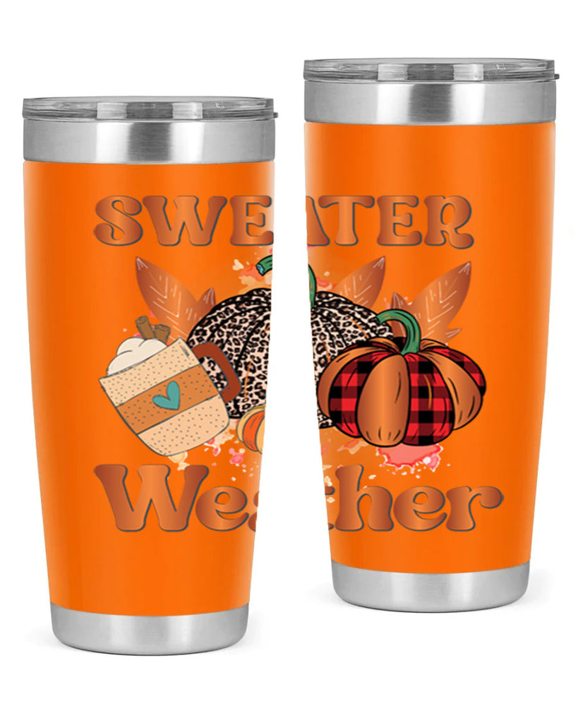 Sweater Weather 589#- fall- Tumbler