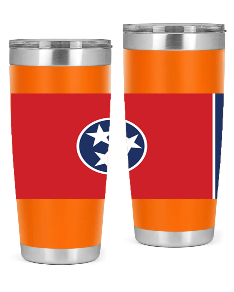 Tennessee 10#- Us Flags- Tumbler