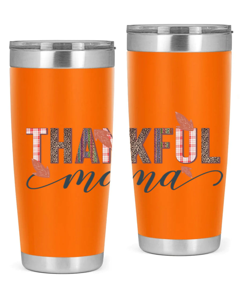 Thankful mama 606#- fall- Tumbler