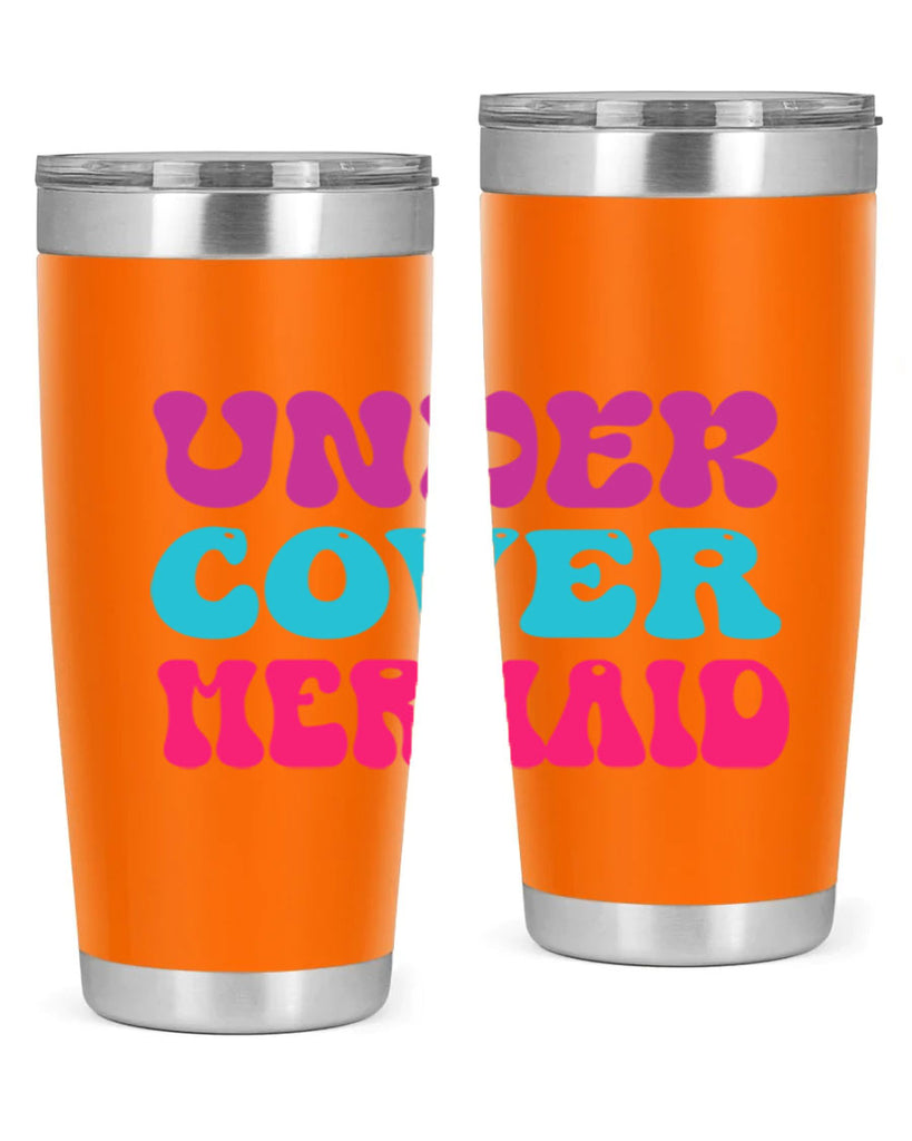 Under Cover Mermaid 635#- mermaid- Tumbler