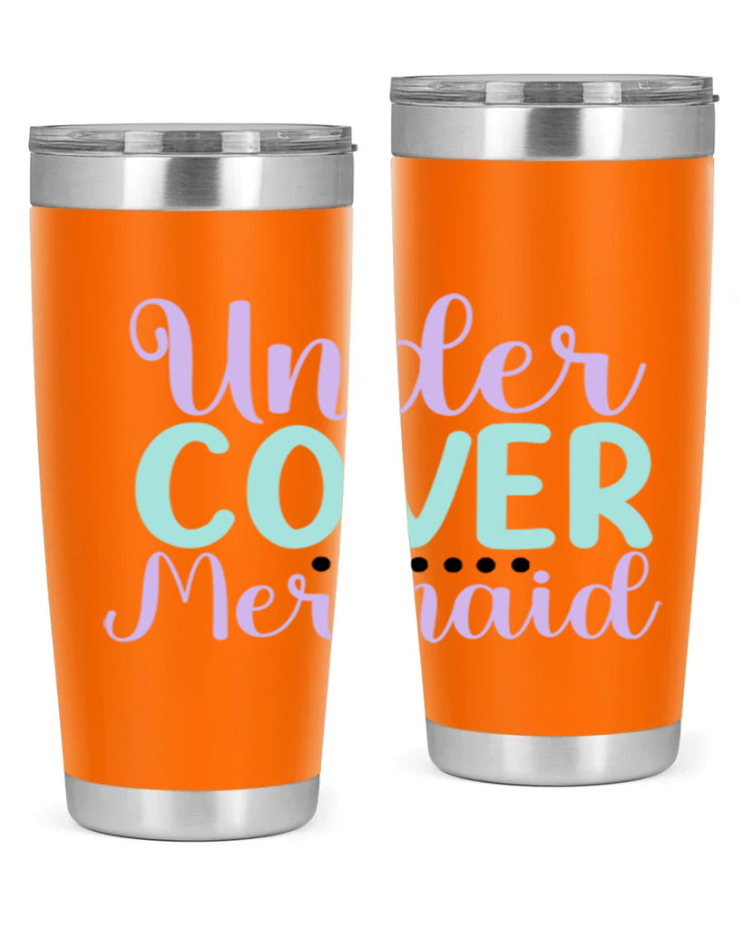 Under Cover Mermaid 639#- mermaid- Tumbler