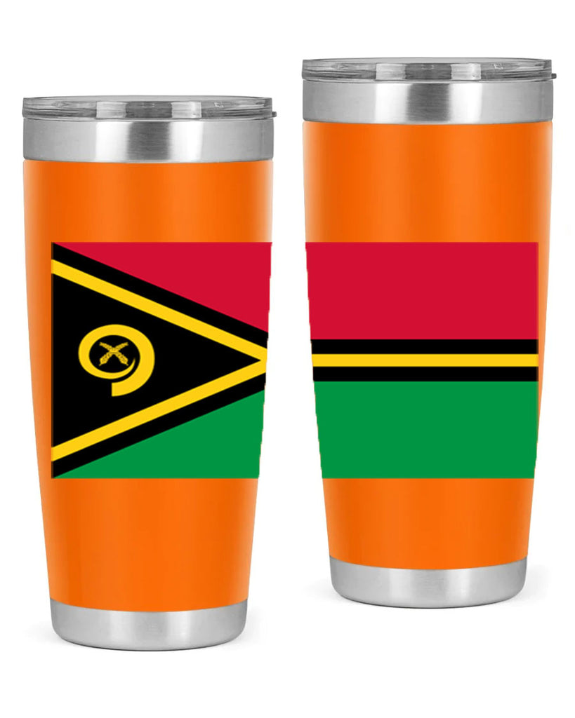 Vanuatu 7#- world flags- Tumbler