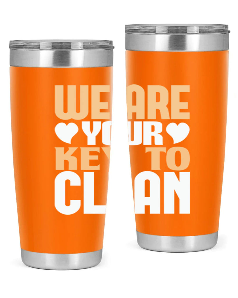 We are your key to clean Style 12#- cleaner- tumbler