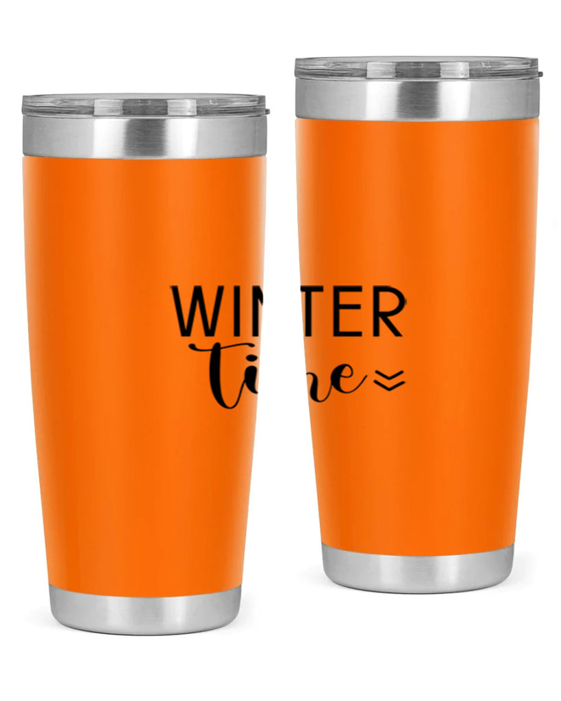 Winter Time 526#- winter- Tumbler