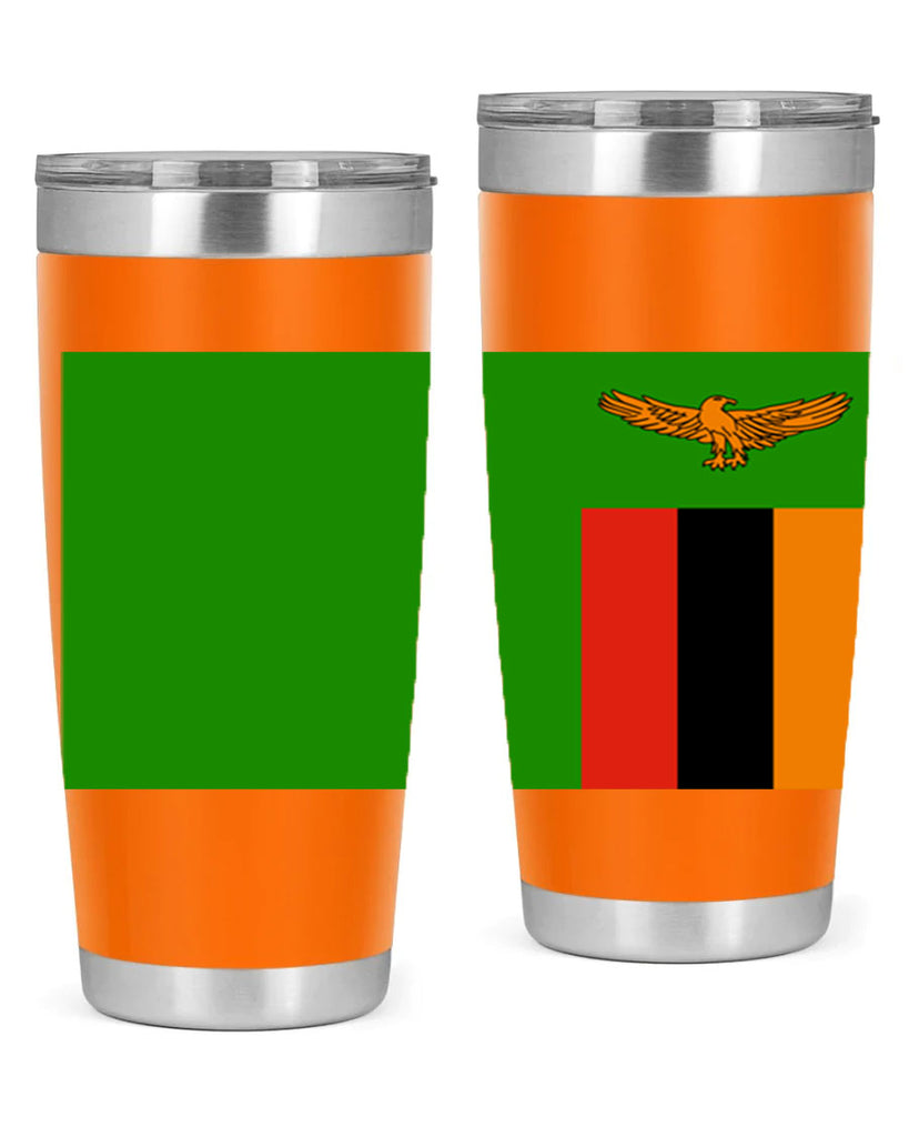 Zambia 2#- world flags- Tumbler