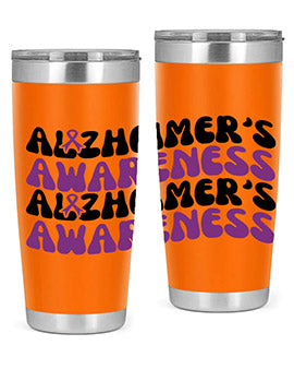 alzheimers awareness 114#- alzheimers- Tumbler