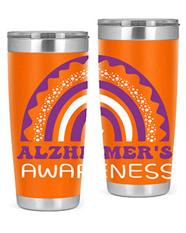 alzheimers awareness style 46#- alzheimers- Tumbler