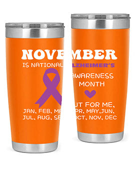 alzheimers awareness style 51#- alzheimers- Tumbler