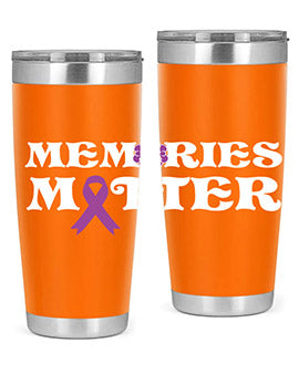 alzheimers awareness style 52#- alzheimers- Tumbler