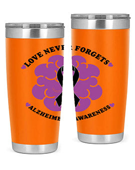 alzheimers awareness style 95#- alzheimers- Tumbler