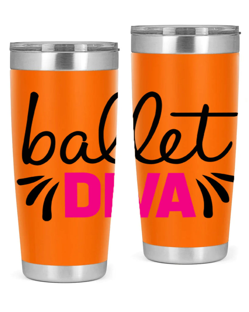 ballet diva 3#- ballet- Tumbler