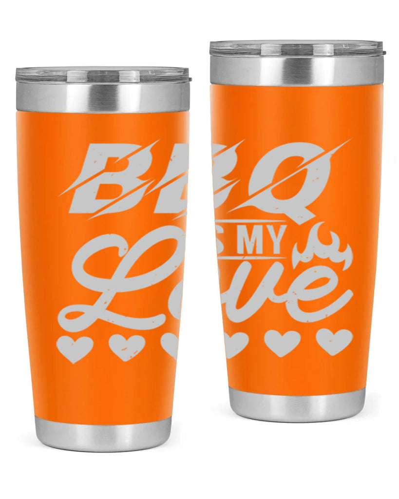 bbq is my love 17#- bbq- Tumbler