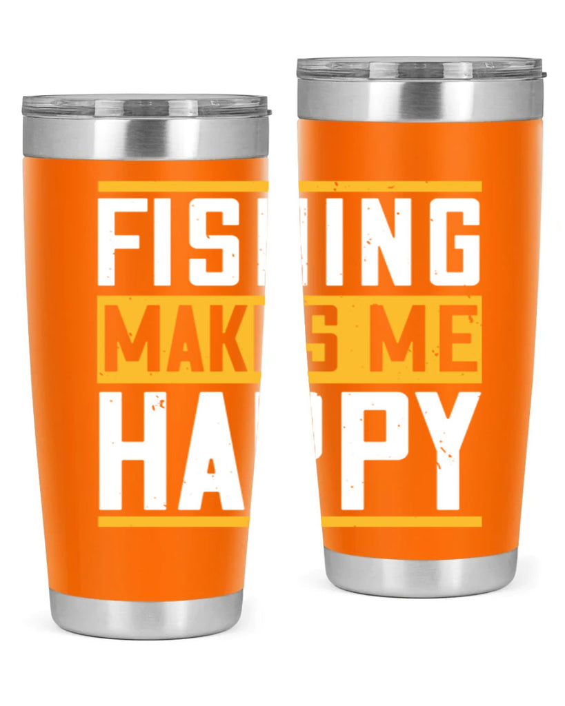 be happy and go for fishing 267#- fishing- Tumbler