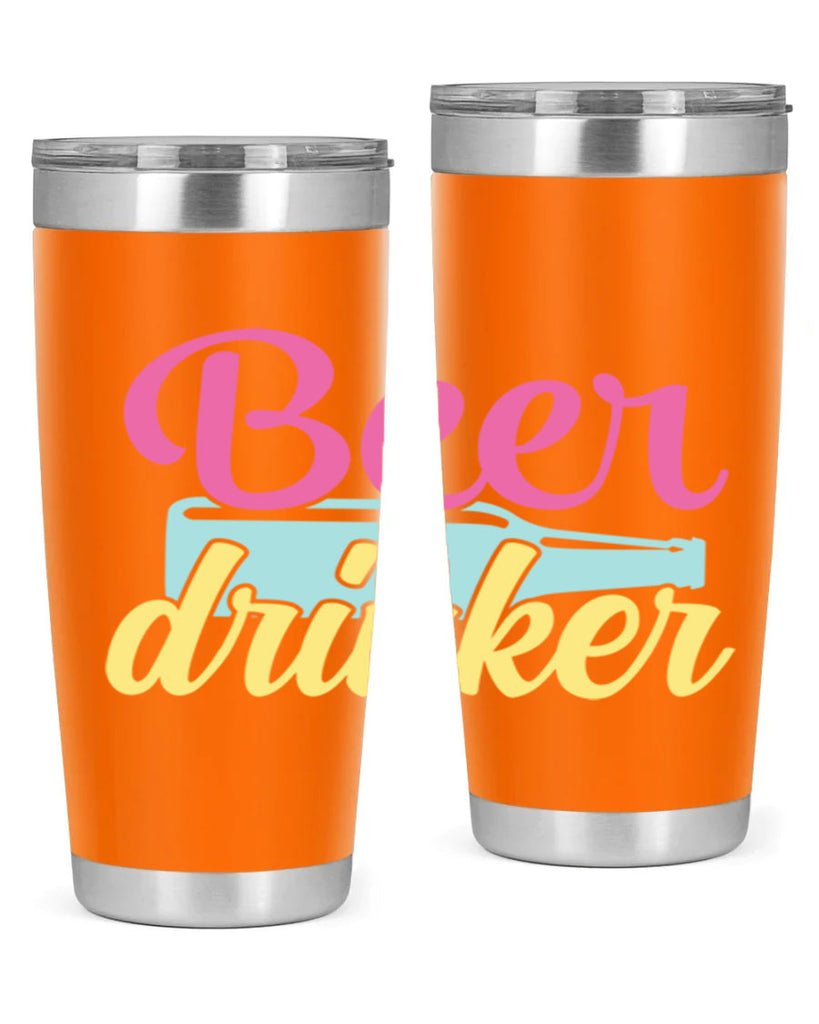 beer drinker 134#- beer- Tumbler