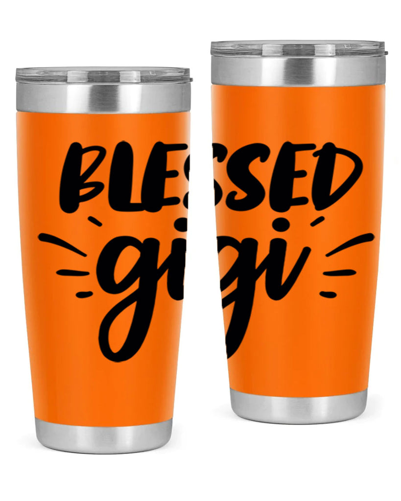 blessed gigi 64#- grandma - nana- Tumbler