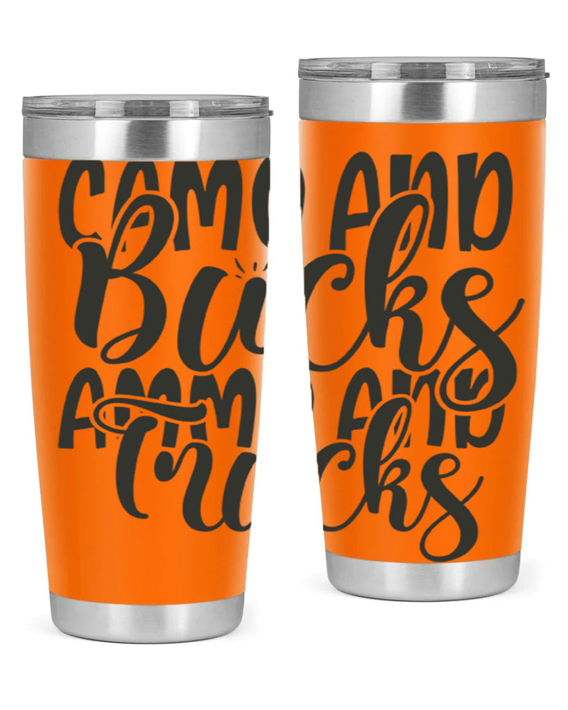 camo and bucks ammo and trucks 18#- hunting- Tumbler