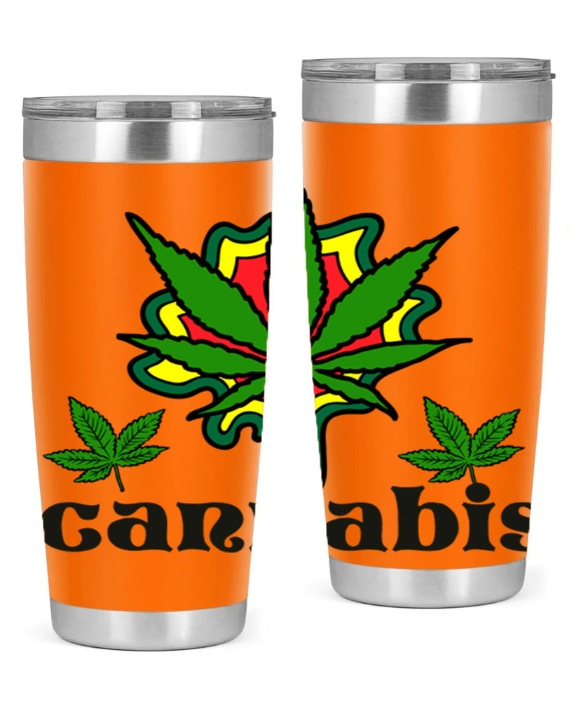 cannabis a 39#- marijuana- Tumbler