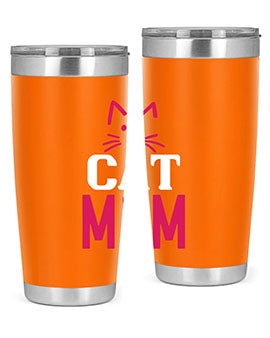 cat mom Style 34#- cat- Tumbler