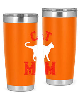 cat mom Style 35#- cat- Tumbler