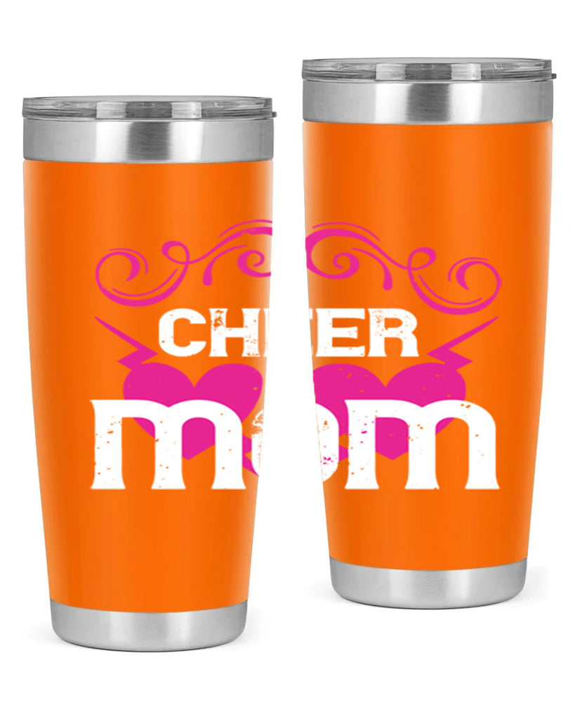 cheer mom 194#- mom- Tumbler