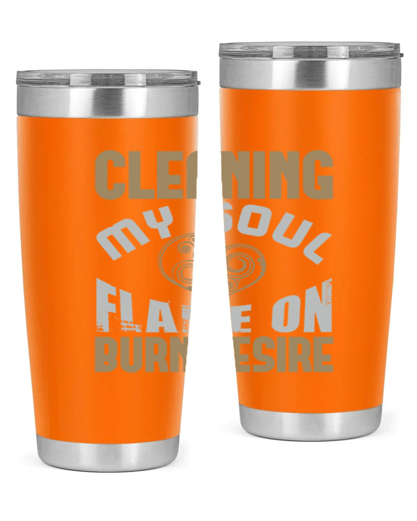 cleaning my sould flame on burn desire Style 43#- cleaner- tumbler