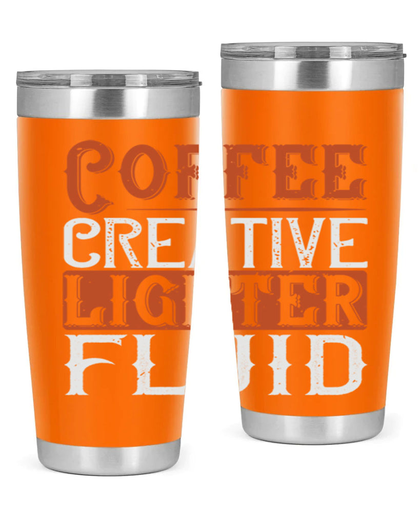 coffee creative lighter fluid 273#- coffee- Tumbler