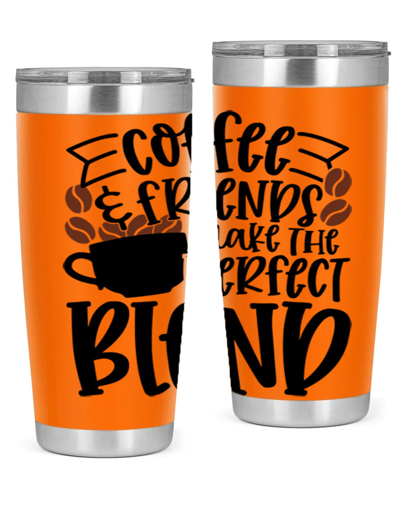 coffee friends make the perfect blend 179#- coffee- Tumbler