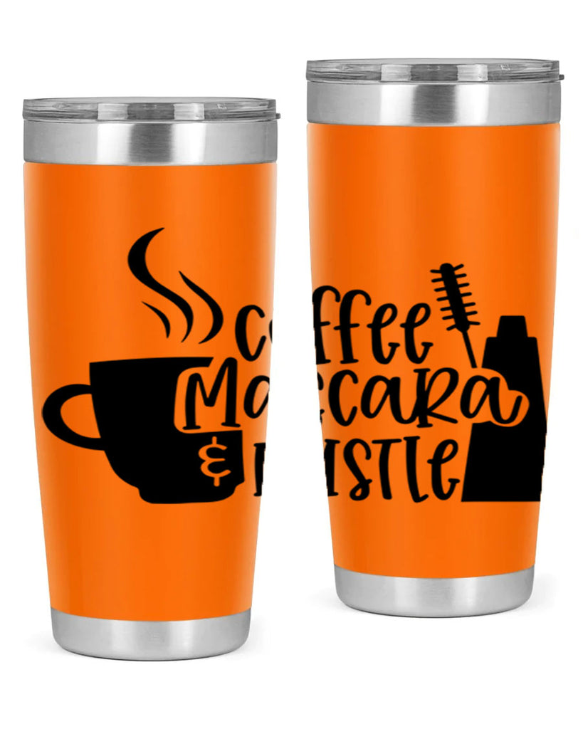 coffee mascara hustle 145#- coffee- Tumbler