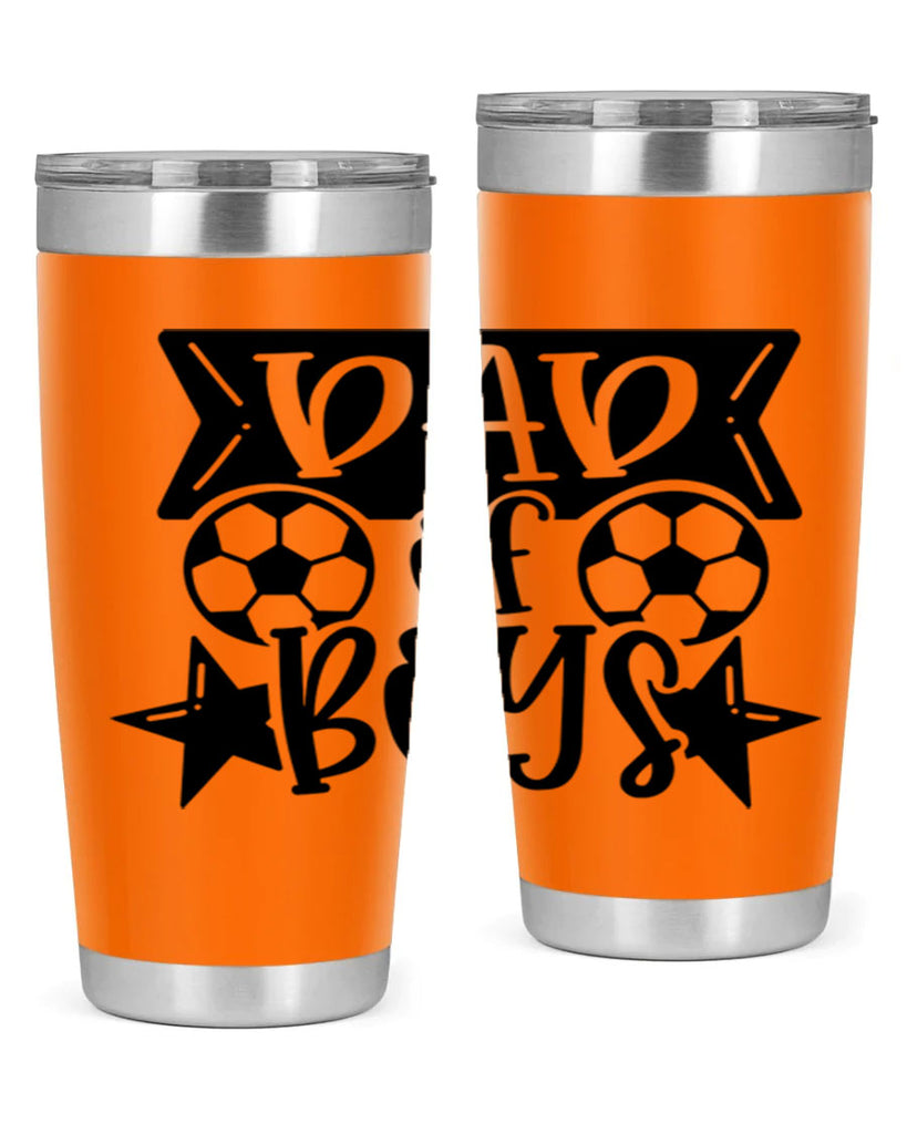 dad of boy 61#- fathers day- Tumbler
